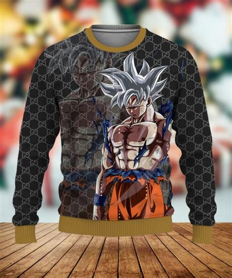 dragon ball z sweater gucci